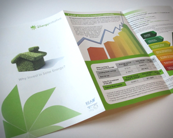 The Energy Initiative Trifold Leaflet